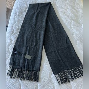 All Saints 100% wool grey scarf